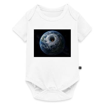 Portail du Vortex Terrestre - Body à manches courtes Premium Bébé - blanc - Devant