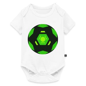 Icône de la balle de golf de science-fiction - Body à manches courtes Premium Bébé - blanc - Devant