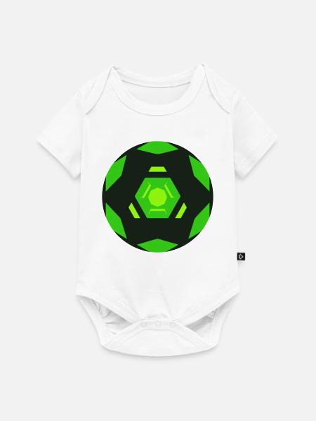 Sci Fi Golfball Icon - Baby Premium Kurzarmbody - Weiß
