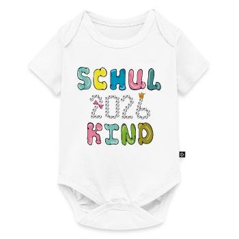 Écolier 2026 - Body à manches courtes Premium Bébé - blanc - Devant