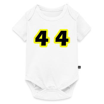 44 Number Symbol - Baby Premium short-sleeve bodysuit - white - Front