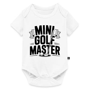 Maître de golf - Body à manches courtes Premium Bébé - blanc - Devant