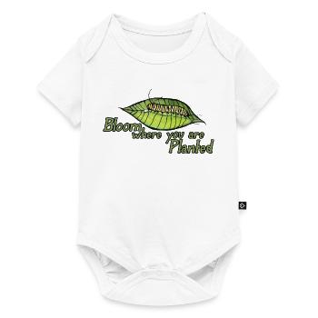 Bloom Where You Are Planted - Baby Premium short-sleeve bodysuit - white - Front