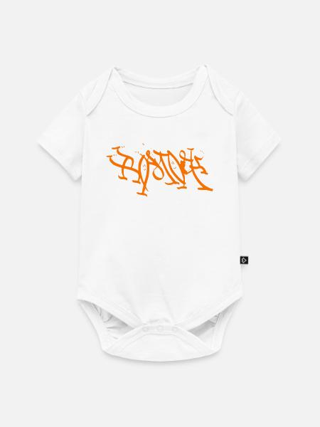 Rostock für immer - Baby Premium Kurzarmbody - Weiß