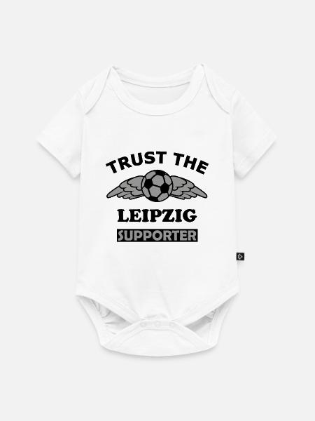Leipzig Unterstützer - Baby Premium Kurzarmbody - Weiß