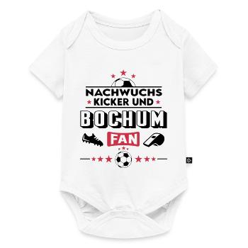 Bochum Fußball Nachwuchs Neuzugang Baby Kinder - Baby Premium Kurzarmbody - Weiß - Vorne