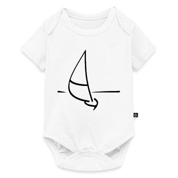 Voilier - Body à manches courtes Premium Bébé - blanc - Devant
