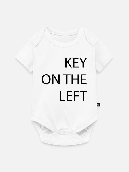Taste links - Baby Premium Kurzarmbody - Weiß