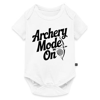 Archery Mode On - Baby Premium short-sleeve bodysuit - white - Front