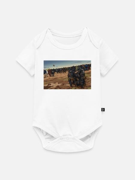 Mud Wizard - Baby Premium Kurzarmbody - Weiß