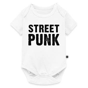 Street Punk - Baby Premium Kurzarmbody - Weiß - Vorne