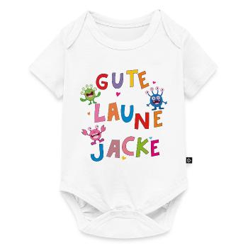 GUTE LAUNE MONSTER  - Baby Premium Kurzarmbody - Weiß - Vorne