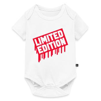 Limitierte Edition Stempel - Baby Premium Kurzarmbody - Weiß - Vorne
