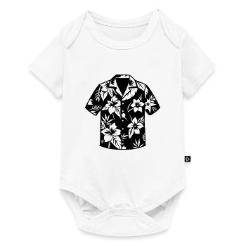 Hawaiian Shirt - Baby Premium short-sleeve bodysuit - white - Front