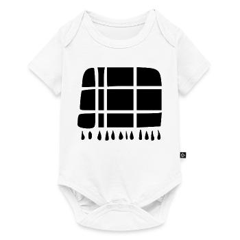 Wool Blanket Sewing Knitting Gift - Baby Premium short-sleeve bodysuit - white - Front