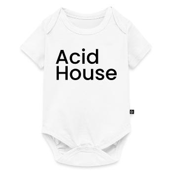 Acid House - Baby Premium short-sleeve bodysuit - white - Front