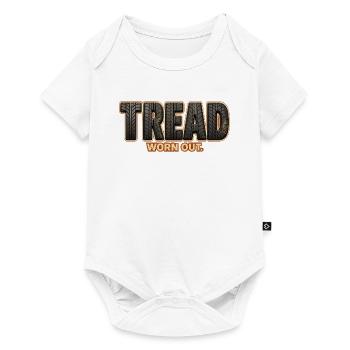 PROFIL – Abgenutzt | Ein lustiges Wortspiel auf dem Profil - Baby Premium Kurzarmbody - Weiß - Vorne