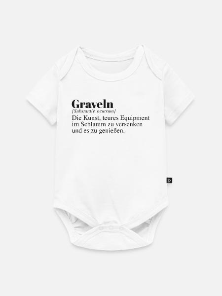 Graveln Definition - Baby Premium Kurzarmbody - Weiß