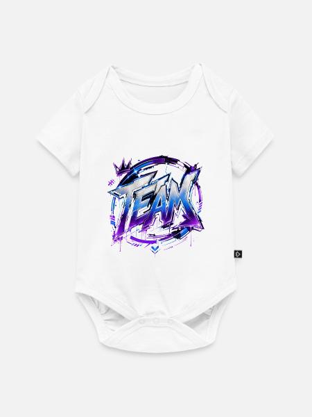 Team - Baby Premium Kurzarmbody - Weiß