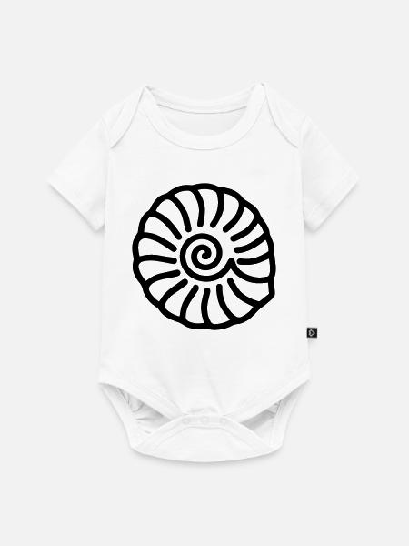 Fossil - Baby Premium Kurzarmbody - Weiß