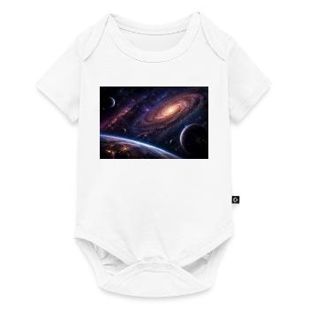 Cosmos - Body à manches courtes Premium Bébé - blanc - Devant