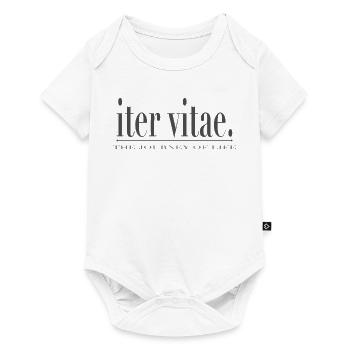 Journey of Life - Baby Premium Kurzarmbody - Weiß - Vorne