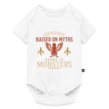 Harpy Greek Mythology Fantasy Monster - Baby Premium short-sleeve bodysuit - white - Front