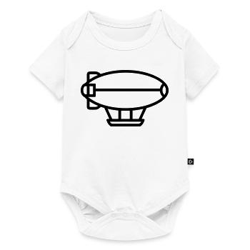 Airship - Baby Premium short-sleeve bodysuit - white - Front