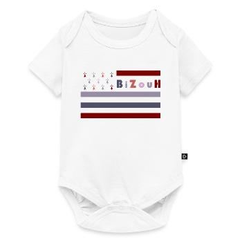 BiZouH - GHD Liesliv - 03 - Body à manches courtes Premium Bébé - blanc - Devant