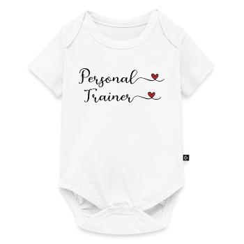entraîneur personnel - Body à manches courtes Premium Bébé - blanc - Devant