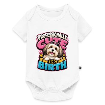 Havanisch - Baby Premium Kurzarmbody - Weiß - Vorne