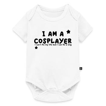 I am a Cosplayer - Baby Premium short-sleeve bodysuit - white - Front