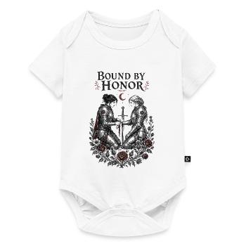 Bound by Honor | Medieval Gothic Love - Baby Premium Kurzarmbody - Weiß - Vorne