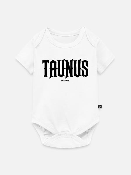 "Taunus - Feldberg" - Baby Premium Kurzarmbody - Weiß