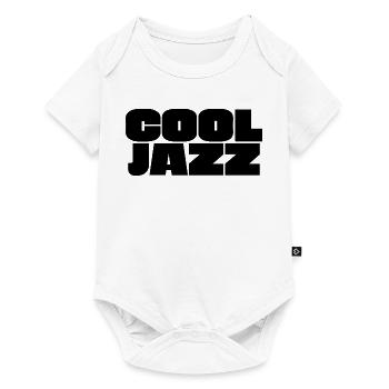 Bold Cool Jazz Logo - Baby Premium Kurzarmbody - Weiß - Vorne