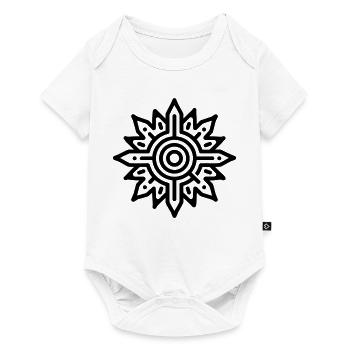 Aztec sun - Baby Premium short-sleeve bodysuit - white - Front