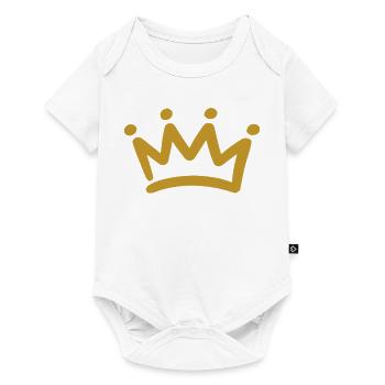 Golden Crown - Baby Premium short-sleeve bodysuit - white - Front