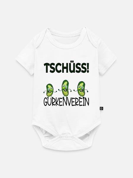 Abschied Kollegen Gurkenverein - Baby Premium Kurzarmbody - Weiß