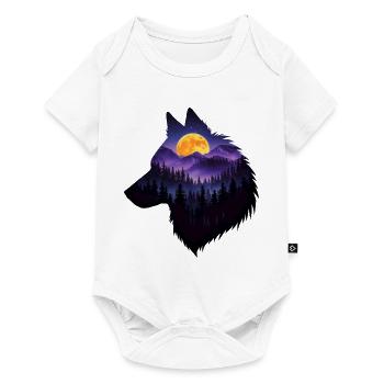 Der Wald In Mir - Baby Premium Kurzarmbody - Weiß - Vorne