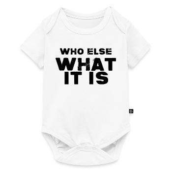 You already know who. - Baby Premium short-sleeve bodysuit - white - Front