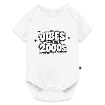 Vibes from the 2000s Retro Graphics - Baby Premium short-sleeve bodysuit - white - Front