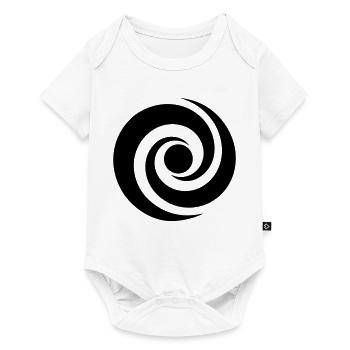japonaise spirale - Body à manches courtes Premium Bébé - blanc - Devant