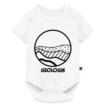 Geologist - Baby Premium short-sleeve bodysuit - white - Front