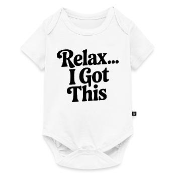 Détends-toi... Je m’en occupe - Body à manches courtes Premium Bébé - blanc - Devant