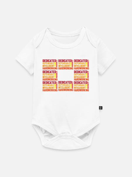 Sternzeichen Stier - Baby Premium Kurzarmbody - Weiß