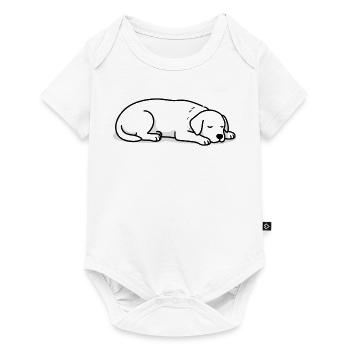 Sleeping Cats Silhouette - Baby Premium short-sleeve bodysuit - white - Front