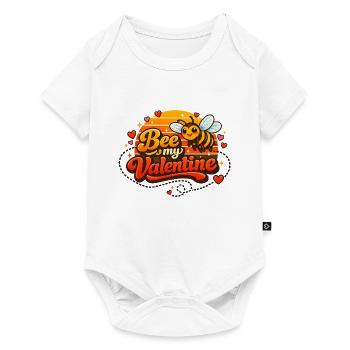 Be(e) my Valentine ❤ - Baby Premium short-sleeve bodysuit - white - Front