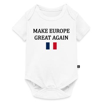 Make Europe Great Again – France - Baby Premium short-sleeve bodysuit - white - Front