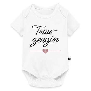 Maid of Honor Heart Wedding Gift - Baby Premium short-sleeve bodysuit - white - Front