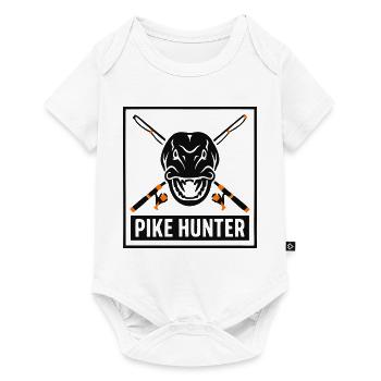 Pike Jaeger Coat of Arms Logo - Baby Premium short-sleeve bodysuit - white - Front